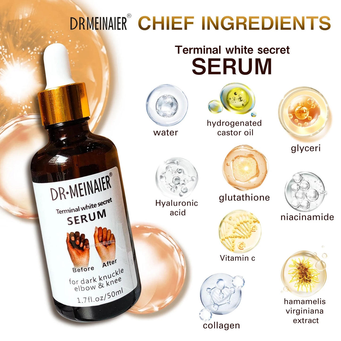 Dark Knuckle elbows and knees Serum