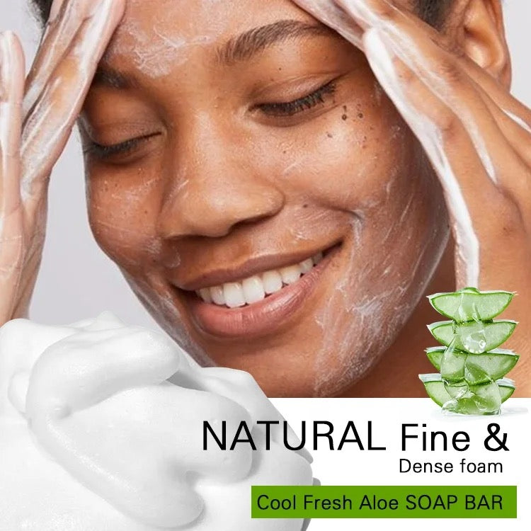 Natural Cool Fresh Aloe Soap