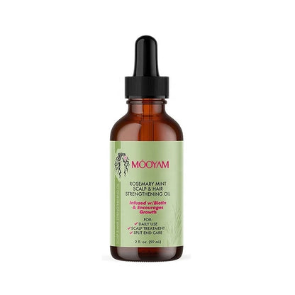 Rosemary Mint Scalp &  Hair Strengthening Oil