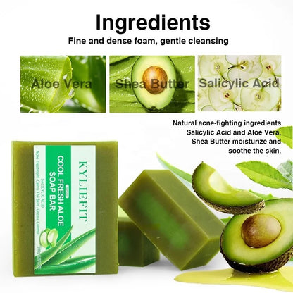 Natural Cool Fresh Aloe Soap