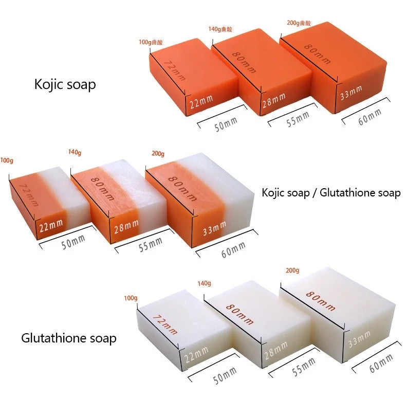 Kojic Acid and Glutathione Soap