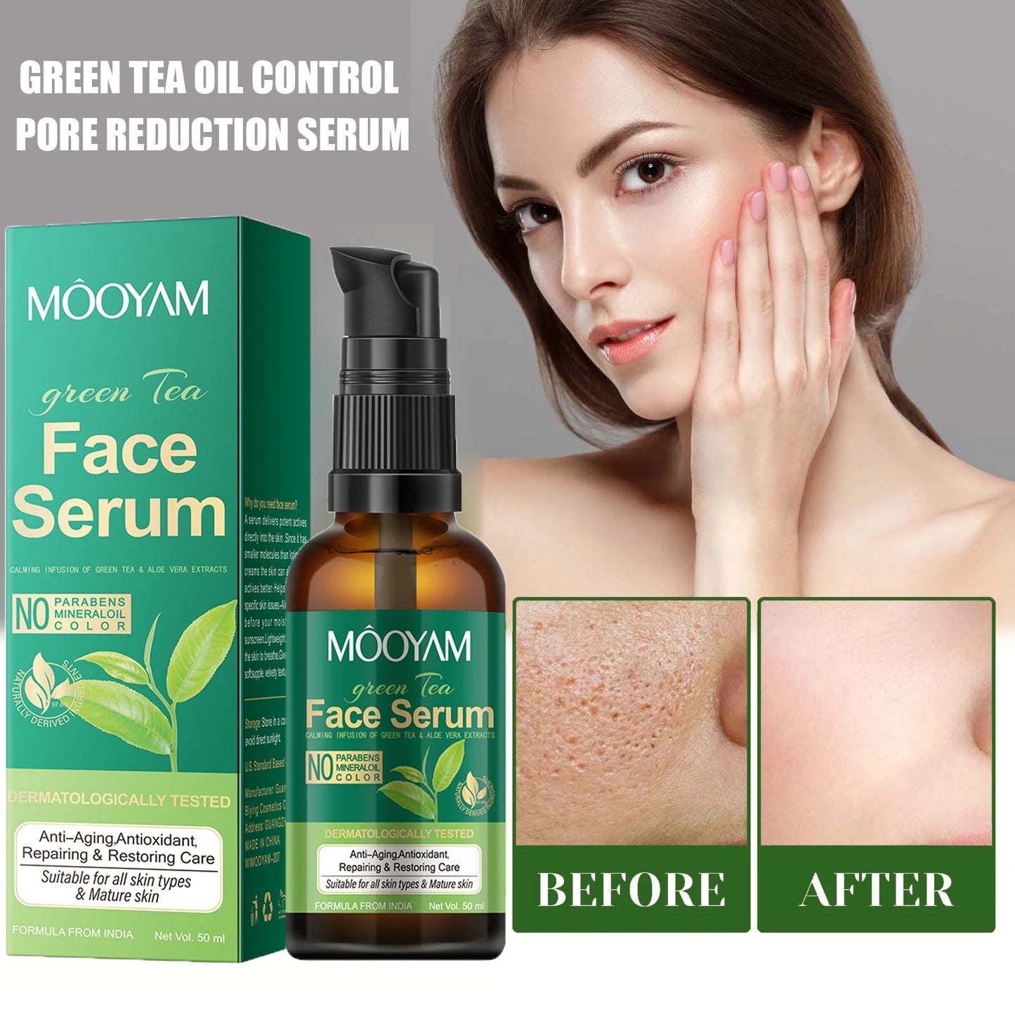 Green tea Face Serum