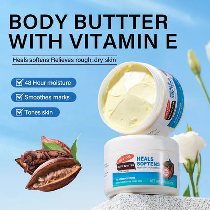 Body butter cream with Vitamin E