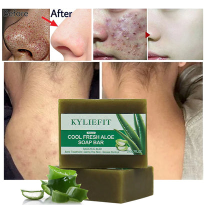 Natural Cool Fresh Aloe Soap