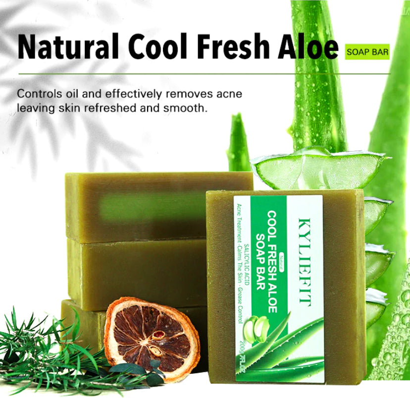 Natural Cool Fresh Aloe Soap