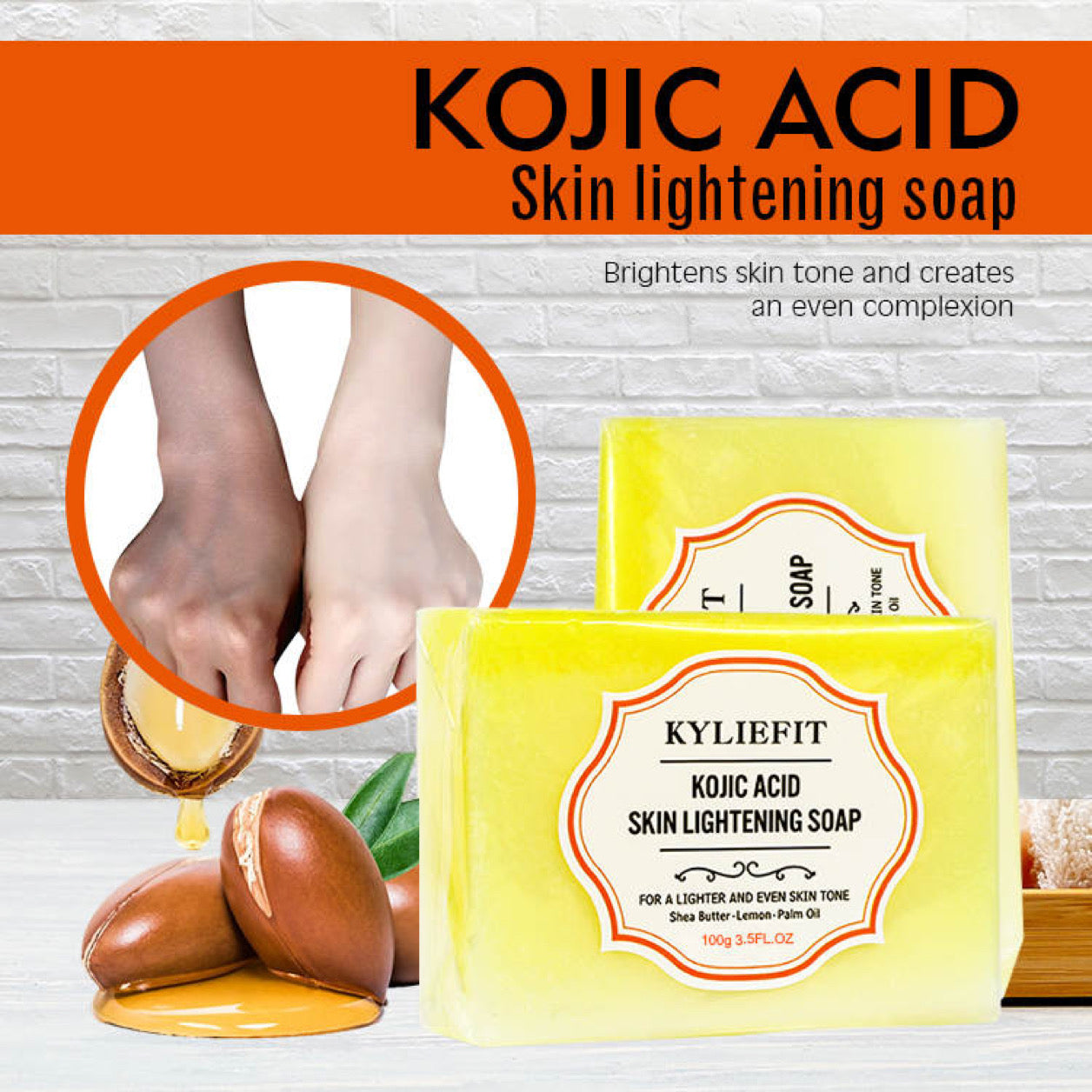 Kojic Acid Skin Lightening Soap