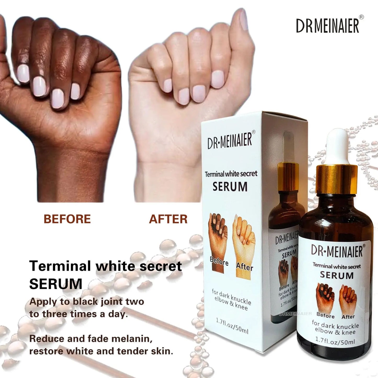 Dark Knuckle elbows and knees Serum