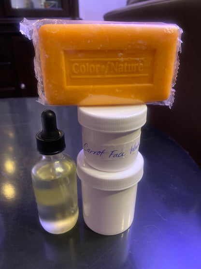 Carrot Mini whitening Sets