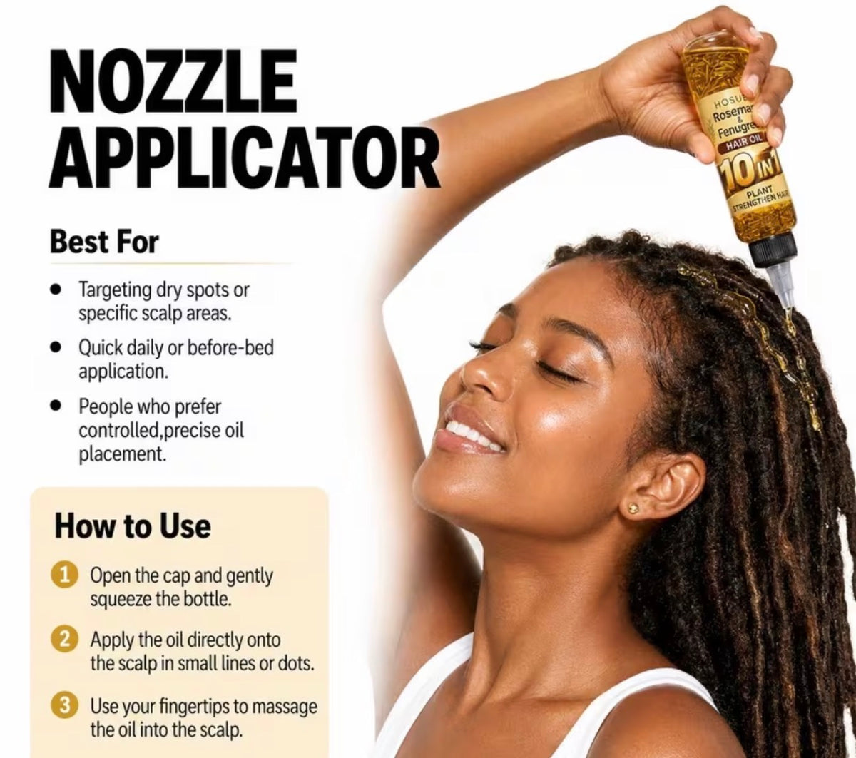 Hosue Rosemary Hair Growth Oil
