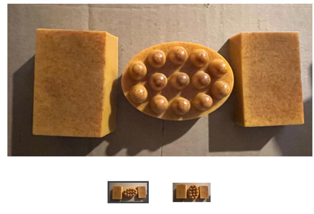 belle peau de soie Savon Turmeric/Lemon 12 for $50