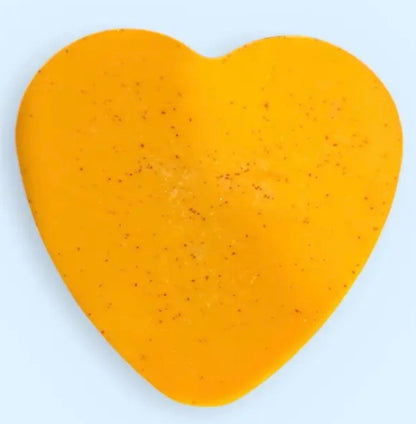 Turmeric heart Shaped face Soap