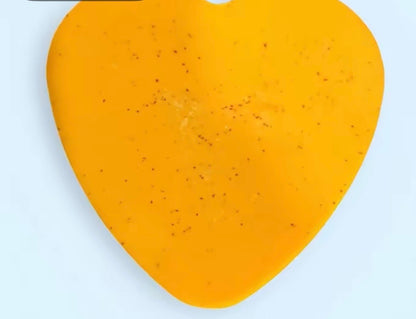 Turmeric heart Shaped face Soap