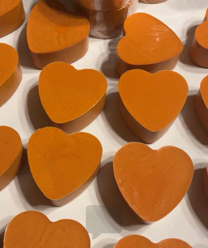 Turmeric heart Shaped face Soap