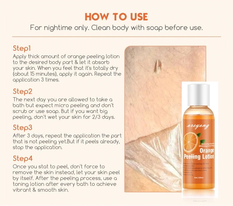 Orange Peeling Lotion