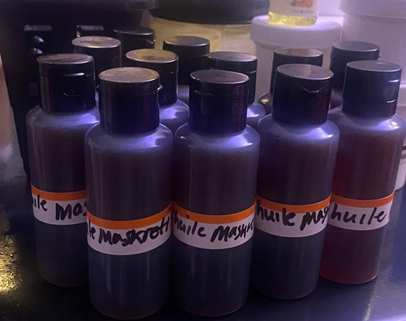 L’huile Maskreti/ Haitian Castor Oil