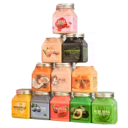 Natural Organic Sea Salt Whitening Body Scrub