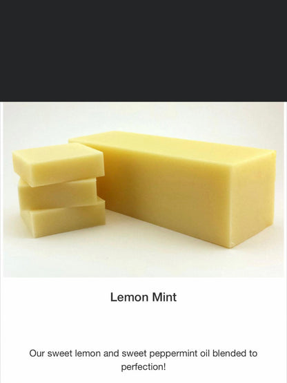 Caise of Lemon Zest Soap