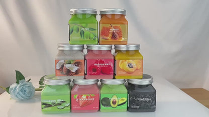 Natural Organic Sea Salt Whitening Body Scrub